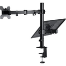 Suporte de Mesa Braço Articulado Monitor e Notebook Ergonômico