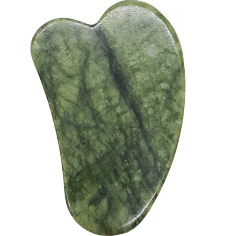 Rolo De Pedra Jade Massageador Manual Com Placa Gua Sha Skin Care