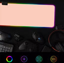 Mousepad Gamer LED RGB 80x30 CM Cor Rosa P8030