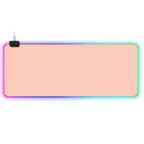 Mousepad Gamer LED RGB 80x30 CM Cor Rosa P8030