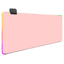 Kit Monitor LED 27" Rosa Aitek + Mousepad Gamer LED RGB 80x30CM Rosa