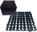 Estrado Plástico Preto  4,5 x 50x50cm  Antiderrapante Resistente