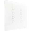 Interruptor Inteligente Touch Wifi 8 Botões 4x4 Branco ou Preto Automação Residencial - Novadigital
