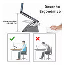 Suporte Articulável De Alumínio Para Notebook