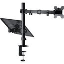 Suporte de Mesa Braço Articulado Monitor e Notebook Ergonômico