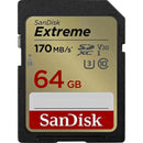 Cartão de Memória Sandisk Extreme 4K SDXC 64GB | 128GB