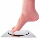 Ralo Oculto Click Inteligente Quadrado 15x15 cm Inox para Banheiro