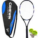 Raquete de Tênis com Estojo Camewin Azul + 2 Bolinhas