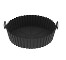 Forma de Silicone para Air Fryer 17cm e Forro 20x7cm - Proteja Sua Air Fryer e Evite sujeira