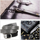 Conjunto de Rebites para Fixação em Couro 300 Peças em Dourado Prata e Bronze com Ferramentas Inclusas para Artesanato e Reparos