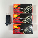 Cordão 300 LEDs Fixo Branco Quente 9,5m Bivolt - Iluminação Elegante