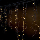 Cascata 400 LEDs Cor Branco Frio ou Quente - Iluminação Fixa 127V 220V