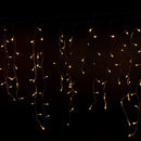 Cortina Fio de LED Amarelo 500 LEDs - 8 Funções para Natal e Festas