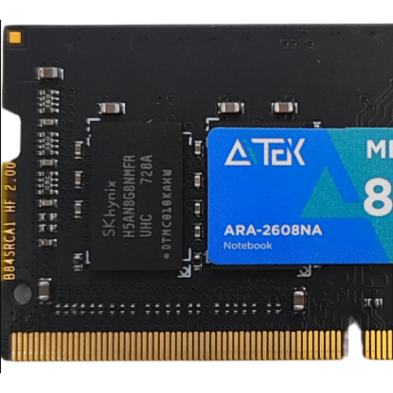 Memória RAM para Notebook 8GB DDR4 2666MHz