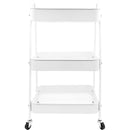 Prateleira Carrinho Organizador De Metal Multiuso 3 Andares Globalmix