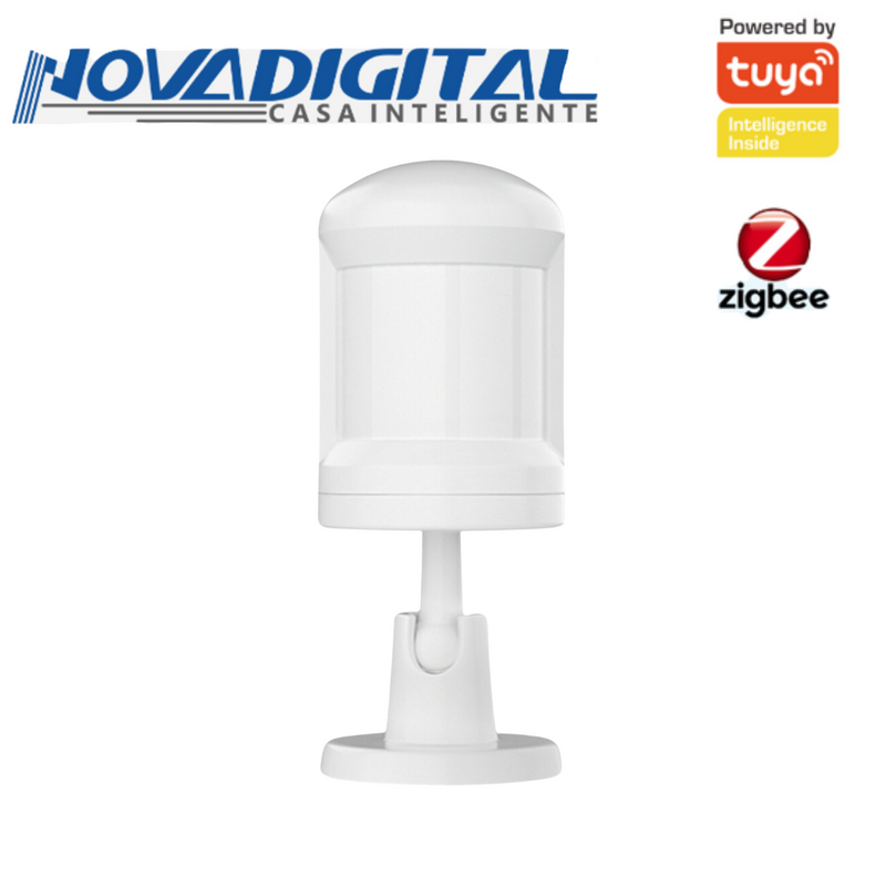 Sensor de Movimento Zigbee Branco - Novadigital