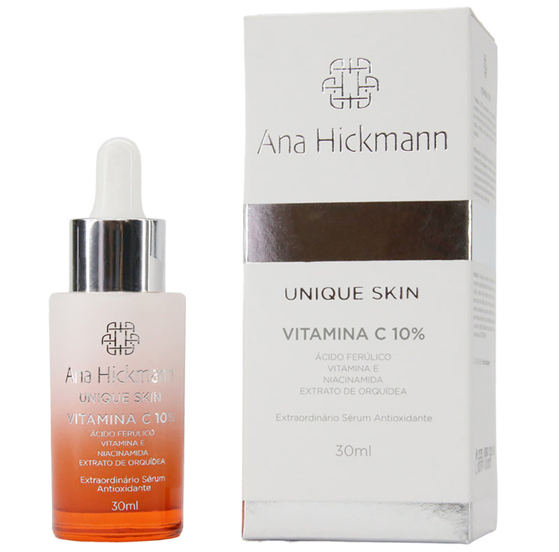 Sérum Vitamina C 10% Skincare Luminosidade e Rejuvenescimento para Todos os Tipos de Pele - Ana Hickmann