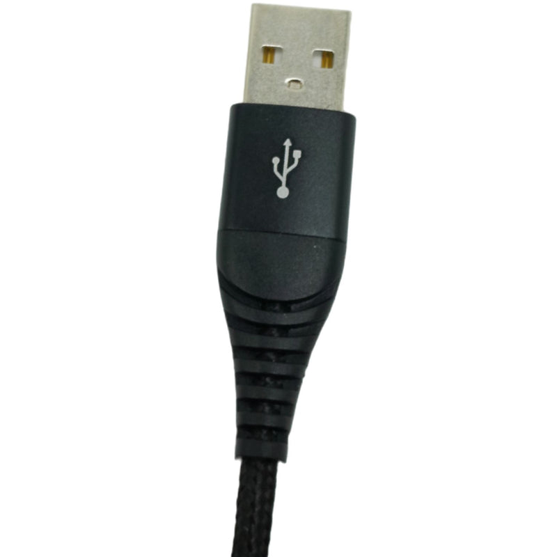 Cabo Carregador e Transferência de Dados Micro USB V8 3.4A 2 Metros