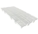 Piso Estrado Plástico Branco Multiuso 2,5 x 25x50cm  Antiderrapante