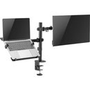 Suporte de Mesa Braço Articulado Monitor e Notebook Ergonômico