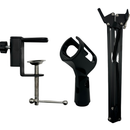 Suporte de Mesa para Microfone com Braço Articulado