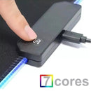 Mousepad Gamer LED RGB 80x30 CM Cor Rosa P8030