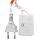 Cascata 200 LED Branco Bivolt Iluminação - 8 Funções para Decoração