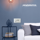 Tomada de Embutir com Entradas USB e USB-C 4x2 Vidro Temperado - Novadigital