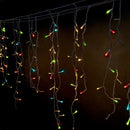 Cascata Fio 400 LEDs Coloridos - 8 Funções Modelos 110V e 220V 9,5m