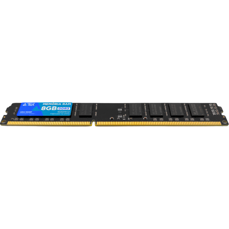 Memória Ram Para Computador 8GB DDR3 1600MHZ Aitek - ARA-1608P