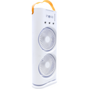 Ventilador Leque Duplo com Nebulizador Integrado Refrigerador