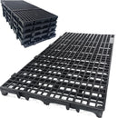 Piso Estrado Plástico Preto Multiuso 2,5 x 25x50cm  Antiderrapante