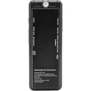 Gravador de Voz Digital Portátil Tela LCD entrada para Micro SD